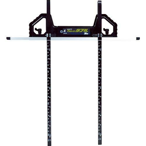 シンワ 丸ノコガイド定規Tスライドダブル 30cm(併用目盛・突き当て可動式) ( 73702 )