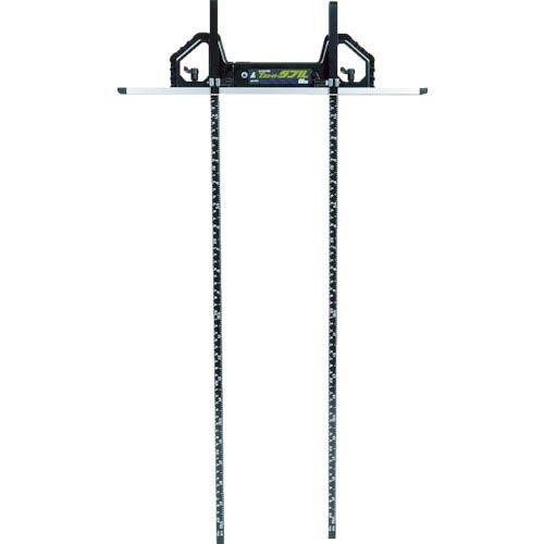 シンワ 丸ノコガイド定規Tスライドダブル 60cm(併用目盛・突き当て可動式) ( 73704 )