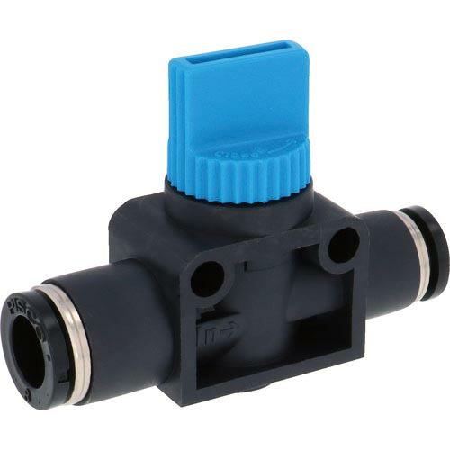 PISCO ハンドバルブ ユニオンストレート3方弁チューブ8出力6 ( HV8-6 )