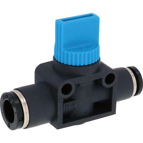 PISCO ハンドバルブ ユニオンストレート2方弁チューブ8出力6 ( HV8-6-2 )