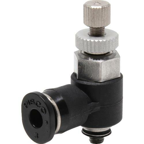 PISCO スピードコントローラ エルボ メーターアウト制御チューブ3ネジM3X05 ( JSC3-...