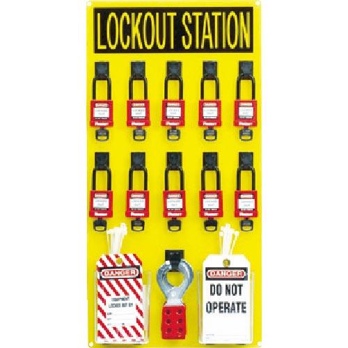 PANDUIT ロックアウトステーションキット 10人用 ( PSL-10SWCA )