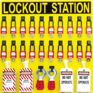 PANDUIT ロックアウトステーションキット 20人用 ( PSL-20SWCA )｜orangetool