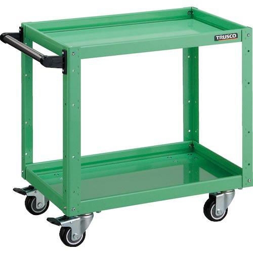 TRUSCO ツールワゴン イーグルワゴン 600×400×H600 ウレタン4輪自在 ヤンググリー...