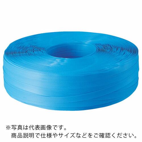 【SALE価格】TRUSCO 手締用PPバンド15.5mm×1000m巻 青 ( TPPS-155-...