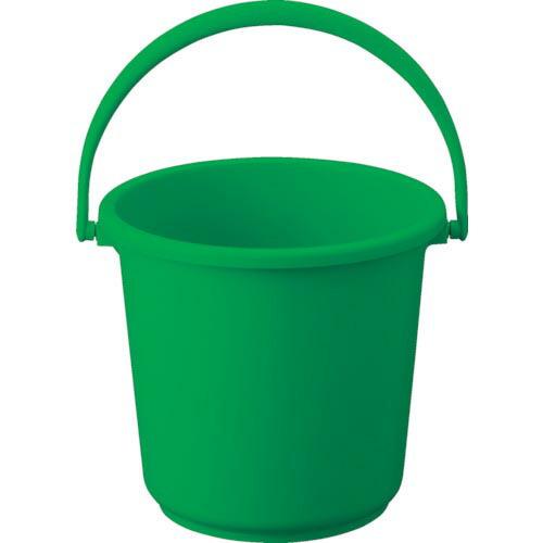 TRUSCO PPカラーバケツ 10L 緑 ( TPPB-10-GN ) トラスコ中山(株)