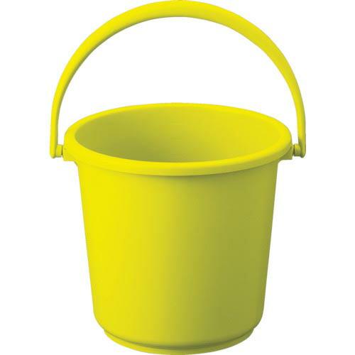 TRUSCO PPカラーバケツ 10L 黄 ( TPPB-10-Y ) トラスコ中山(株)