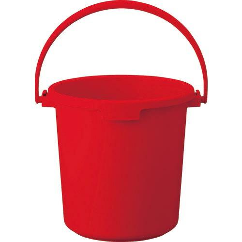 TRUSCO PPカラーバケツ 22L 赤 ( TPPB-22-R ) トラスコ中山(株)
