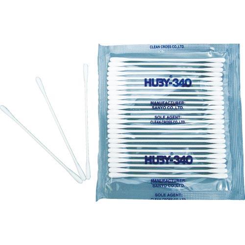 HUBY 3インチ 工業用綿棒(先端砲弾型) (100本入) ( BB-001SP ) (株)クリー...