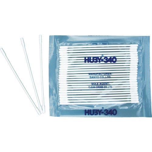 HUBY 3インチ 工業用綿棒(先端筒型) (100本入) ( BB-012SP ) (株)クリーン...