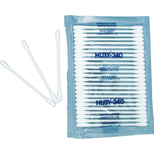 HUBY 3インチ 工業用綿棒(先端砲弾型) (100本入) ( CA-002SP ) (株)クリー...
