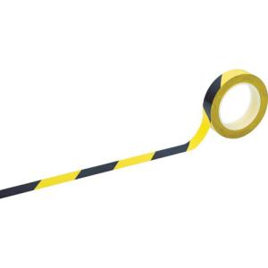 緑十字 クリーンルーム用ラインテープ 黄/黒 HCPAS-25TR 25mm幅×33m 帯電防止タイプ ( 259016 ) (株)日本緑十字社｜orangetool