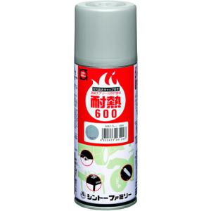 シントー 耐熱用スプレー シルバー 300ML ( 2622-0.3 ) シントーファミリー(株)｜orangetool