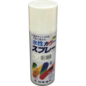 シントー 水性カラースプレー スノーホワイト 300ML ( 2904-0.3 ) シントーファミリー(株)｜orangetool