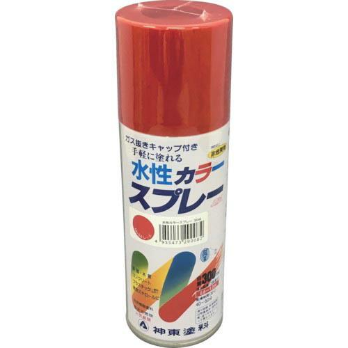 シントー 水性カラースプレー レッド 300ML ( 2908-0.3 ) シントーファミリー(株)