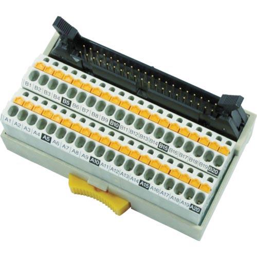 TOGI スプリングロック式コネクタ端子台 極数40 ( PCX-1H40 ) 東洋技研(株)