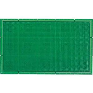 コンドル エバック 屋外用マット サンステップマット #1 450mm×600mm 緑 ( F-131-1 GN ) 山崎産業(株)｜orangetool