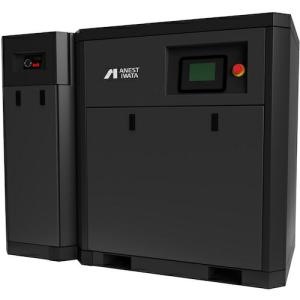 アネスト岩田　給油式スクリューコンプレッサＤ付き６０Ｈｚ１５ｋＷ ( LRS-150BDM6 ) (メーカー取寄)
