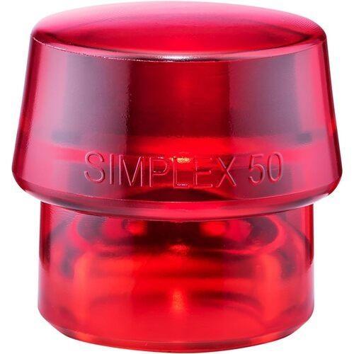 HALDER ハンマー用部品 SIMPLEX用インサート プラスティック(赤) 頭径50mm ( 3...