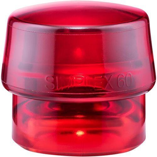 HALDER ハンマー用部品 SIMPLEX用インサート プラスティック(赤) 頭径60mm ( 3...