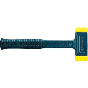 HALDER セキューラルハンマー ポリウレタン(イエロー) 頭径30x40mm ( 3380.04 ) ロームヘルド・ハルダー(株)｜orangetool