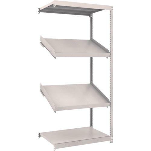 TRUSCO スチールラック M1.5型棚 900X600XH1800 4段 傾斜2段 連結 ( M...