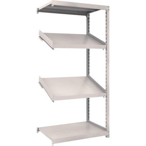 TRUSCO スチールラック M2型棚 900X600XH1800 4段 傾斜2段 連結 ( M2-...