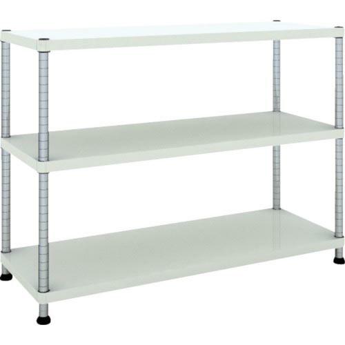 【SALE価格】TRUSCO スチールラック フェニックスラック 1200X450 3段 W色 抗菌...