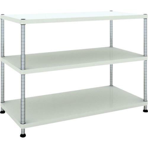 【SALE価格】TRUSCO スチールラック フェニックスラック 1200X600 3段 W色 抗菌...