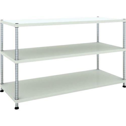 【SALE価格】TRUSCO スチールラック フェニックスラック 1500X600 3段 W色 抗菌...