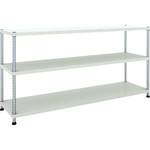 【SALE価格】TRUSCO スチールラック フェニックスラック 1800X450 3段 W色 抗菌...