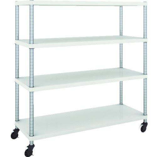 【SALE価格】TRUSCO スチールラック フェニックスラック 1200X450 4段 U車輪付 ...