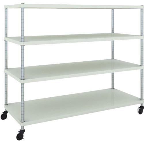 【SALE価格】TRUSCO スチールラック フェニックスラック 1500X600 4段 U車輪付 ...