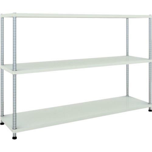 TRUSCO スチールラック フェニックスラック 1800X450 3段 W色 抗菌粉体塗装 ( P...