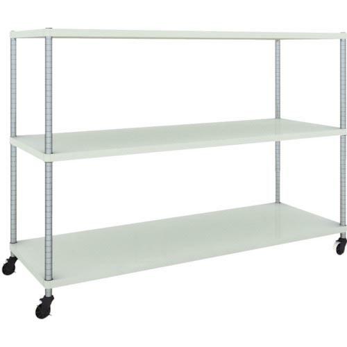 【SALE価格】TRUSCO スチールラック フェニックスラック 1800X600 3段 U車輪付 ...