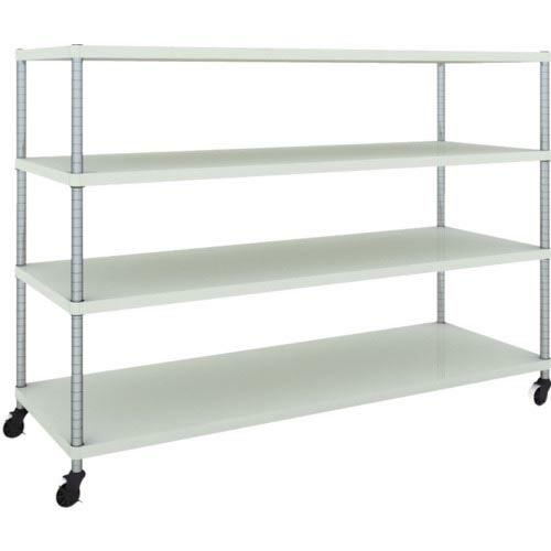 【SALE価格】TRUSCO スチールラック フェニックスラック 1800X600 4段 U車輪付 ...