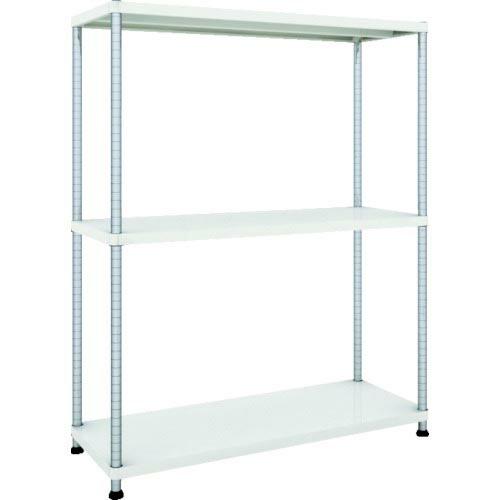 【SALE価格】TRUSCO スチールラック フェニックスラック 1200X450 3段 W色 抗菌...