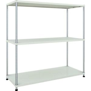 【SALE価格】TRUSCO スチールラック フェニックスラック 1500X600 3段 W色 抗菌粉体塗装 ( PER-5563-W ) トラスコ中山(株)｜orangetool