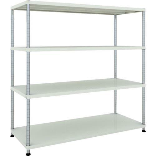 【SALE価格】TRUSCO スチールラック フェニックスラック 1500X600 4段 W色 抗菌...