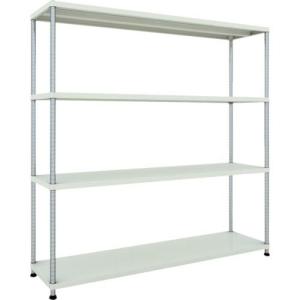 TRUSCO スチールラック フェニックスラック 1800X450 4段 W色 抗菌粉体塗装 ( PER-6644-W ) トラスコ中山(株)｜orangetool