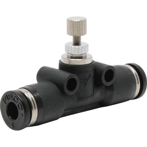 PISCO スロットルバルブ ユニオンストレート ( JNMU4 )