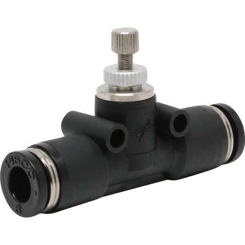 PISCO スロットルバルブ ユニオンストレート ( JNMU6 )