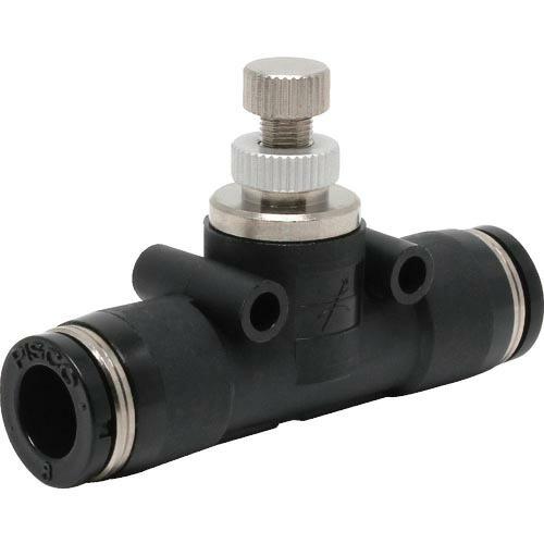 PISCO スロットルバルブ ユニオンストレート ( JNMU8 )