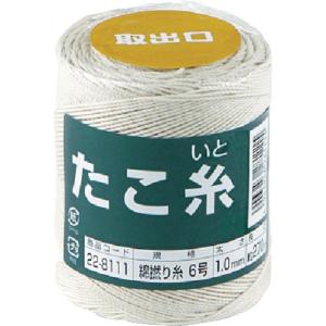 高木 たこ糸 綿撚り糸 #6 ( 22-8111 ) 高木綱業(株)｜orangetool