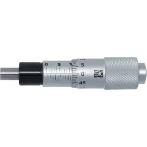 SK 快段目盛 マイクロメーターヘッド 測定範囲0~6.5mm 先端平面 ( MH-130KD )｜orangetool