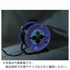 NICHIDO 電工ドラム 屋外型 アース付 50m ( FW-E53 ) 日動工業(株