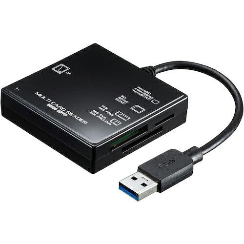 SANWA USB3.1 マルチカードリーダー ( ADR-3ML39BKN )