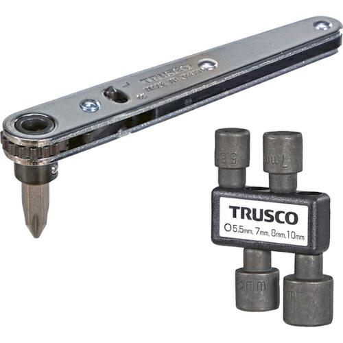 TRUSCO ボックスビットラチェットドライバーセット ( TRDB-S ) トラスコ中山(株)