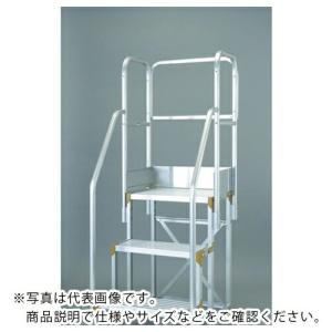 TRUSCO 作業用踏台用手すり 天板背面手すりセット 1000幅 H=1100用 ( TSF-P6B11H )｜orangetool