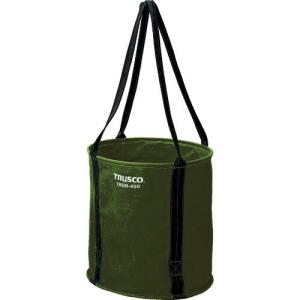 TRUSCO 大型電工用バケツ オリーブドラブ Φ450X450 ( TBDB-450-OD ) トラスコ中山(株)｜orangetool